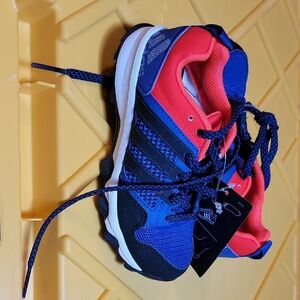 Adidas Kids' Navy and Hyper Orange  Sneakers